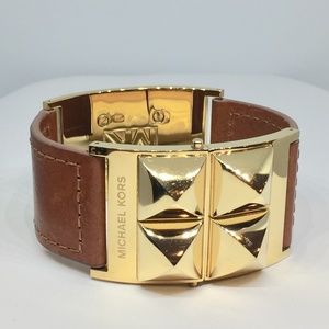 Michael Kors Studded Leather Bracelet